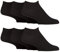 Gentle Grip - 6 Pairs Mens Diabetic Trainer Socks | Non Elastic Low Cut Ankle Socks (12-14, Black)