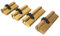 TüRschloss 1 Stück Zylinder 11 Zähne Getriebe Türzylinder 63 68 73 80 93 95MM Schlosskern Sicherheit Messing Doppelfeder Super mit AB-Schlüsseln SchließZylinder(95(40-55))