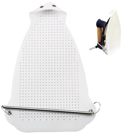 Protezione da Ferro da Stiro,Accessori per Ferro da Stiro,Ferro da Stiro Suola Coperchio,Soletta per Ferro da Stiro Amovibile,Adatto per la maggior parte dei ferri da stiro domestici