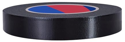 Duccinp Ruban adhésif blindé extra résistant - 50 m x 25 mm - Étanche - Pour réparation, bricolage, artisanat, intérieur et extérieur - Noir