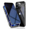 OMGZONE Privacy Case for iPhone 16 Pro Max Magnetic Cover,Screen Protector built-in Anti-peep Tempered Glass Full Cover with Camera Protector,360 Degree Metal Bumper Case for iPhone 16 Pro Max,Black