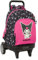 Safta KUROMI - Mochila Grande con Ruedas, Compact Evolución, Extraíble, Ideal para Niños de Diferentes Edades, Cómoda y Versátil, Calidad y Resistencia, 33x22x45 cm