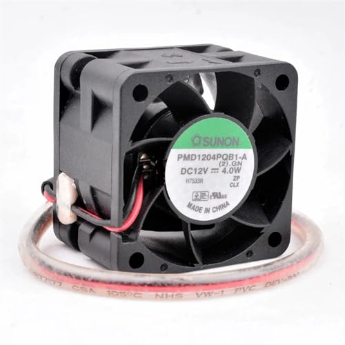 PMD1204PQB1-A 4cm 40mm fan 40x40x28mm DC12V 4.0W 2pin Large air volume cooling fan for server power supply