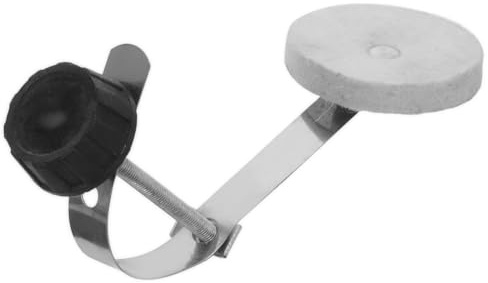 Snare Drum Dämpfer für Ruhiges Üben aus Metall und Filz | Akustisches Schlagzeug und Jazz Drums, Tragbar, zur Kontrolle des Klangs im Heimtraining