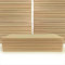 Gravidus Frühstücksbrettchen Holzbrett Buche 22x12x1 cm (50 Stück)