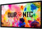 Duronic FFPS120 / 169 Schermo di proiezione a cornice rigida da 120” formato 16:9 - Guadagno +1 montaggio a parete – Immagine ad alta definizione HD – Ideale per home theater, aula, ufficio