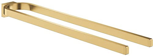 Grohe Porte-serviettes au choix 7,5 x 41,1 x 3 cm Motif lever de soleil cool brossé