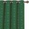 Deconovo 2 Stück Verdunkelungsvorhänge, modernes Design, für Schlafzimmer, Mädchen, Kinder, Nr. L, Tannengrün, Kräuselband, Esszimmer, 117 x 183 cm