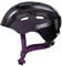 ABUS 40166 Fahrradhelm, Schwarz/Lila (Violet), S (48-54 cm​)