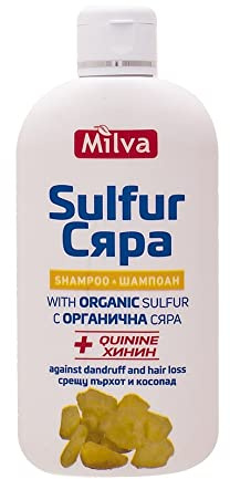 Sulfur und Chinin Shampoo Milva 200 ml