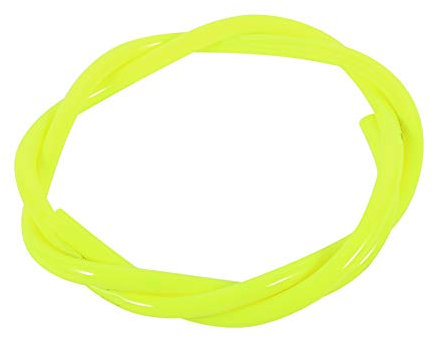 1M Colorful Gas Petrol Fuel Line Hose Tube Pipe, Petrol 1/4 inch for Motorcycle Dirt Pit Bike ATV Snowmobile PWC Jet Ski Polyurethane(Yellow)+All Balls Racing Dirt Bike Parts,+Snowmobile Gas line+4mm