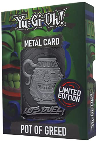 Yu-Gi-Oh! - Limited Edition Metal Collectible - Pot Of Greed