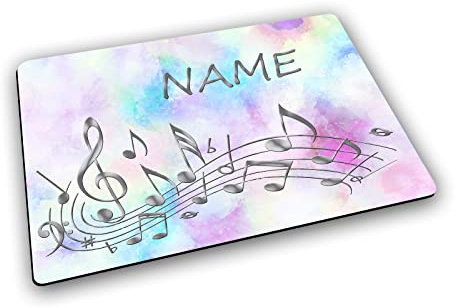 Textil Tischset mit Name/Gummirückseite/Platzdeckchen Platzset/personalisiert (Melodie)