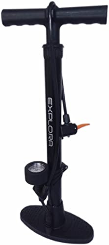 Multi Functional Hand Pump Free Standing With Pressure Gauge for Balls, Inflatables, Bike Tires etc