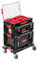 Rollende Werkstatt - Werkzeugtrolley 620 x 325 x 500 mm - Premium Werkzeugkasten auf Rädern Sehr stabil Chemikalienbeständig Werkstattwagen Werkstattkoffer