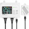 Irfora CO2-Monitor & Controller CO2-Konzentrationstester Controller 0~9999ppm Messbereich mit Human & Plant Mode Hochempfindliches wandmontiertes