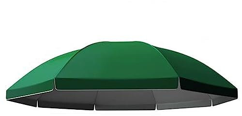 COKYIS Tela De Recambio para Sombrilla con 8 Costillas, Toldo De Repuesto para Parasol En Voladizo, 2.8m/3m Paño De Repuesto para Jardín Piscina (Color : Green, Size : 2.8m/9ft)