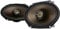 Pioneer A-Series MAX TS-A683FH, 2-Way Coaxial Car Audio Speakers, Full Range, Clear Sound Quality, Easy Installation and Enhanced Bass Response, Full Gold Colored 6” x 8” Oval Speakers