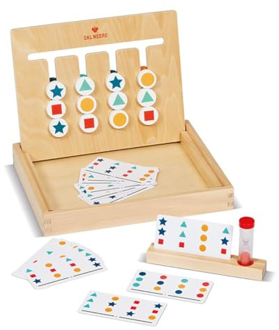 Dal - Zeitcode, Geschicklichkeitsspiel aus Holz, geeignet für Kinder ab 6 Jahren.