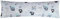 Heubergshop Renforcé Seitenschläferkissen Bezug 40x145cm - Katzen, Grau, Grün - 100% Baumwolle, Kissenbezug, Kinder (BS Katzen Grün)