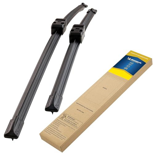 MICHELIN Perfect Fit 257 Scheibenwischer Set Front | VW Passat Variant [3B6] 11.01-05.05 | 530/500mm | Gelenkfreie Wischerblätter Vorne | Perfekte Passform, Geräuscharm | Nachhaltige Verpackung