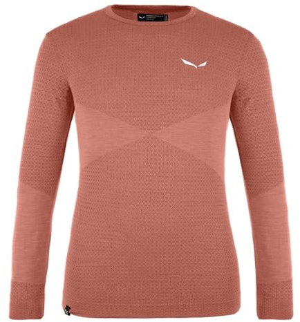 Salewa Unisex Zebru Med Warm Amr K L/S Tee T-Shirt (1er Pack)