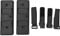 ZAWELIYO 2pcs RC Car Battery Tray Mounting Plate Ideal Battery Management with Straps for Axial SCX10 1/10 RC Car Black
