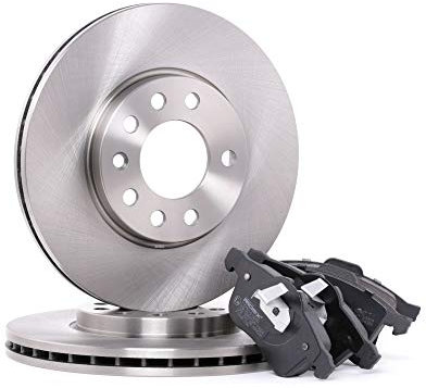 RIDEX 3405B0034 Bremsenset Vorne Belüftet 280mm - Bremsen Set mit Bremsscheiben und Bremsbeläge Satz