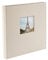 goldbuch 27 943 Bella Vista Fotoalbum mit Bildausschnitt Sandgrau, Erinnerungsalbum im Format 30 x 31 cm, Foto Album 60 schwarze Seiten mit Pergamin-Trennblättern, Fotobuch mit Leineneinband, Grau