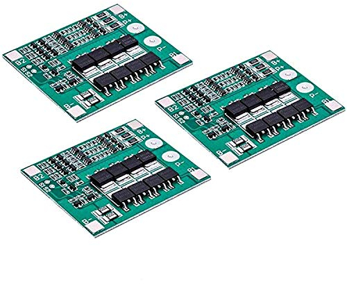 AZDelivery 3 x Carte de Protection PCB pour 3 Batteries au Lithium Module de Carte BMS incluant Un EBook!