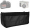Topiky DSLR Camera Insert Bag,Adjustable Soft Padded Partition Protective Thickened Shockproof Waterproof Photography Carrying Case Storage Pouch with Hook/Loop for Camera/Lens(Black)