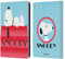 Head Case Designs Offizielle Peanuts Haus Snoopy Deco Traeume Leder-Wallet-Hülle Kompatibel mit Apple iPad Air 2 (2014)
