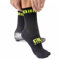 Alé Cycling Logo Q-Skin Fahrradsocken, 12 cm, Schwarz/Fluo Gelb, Größe M (40-43), Black Fluo Yellow