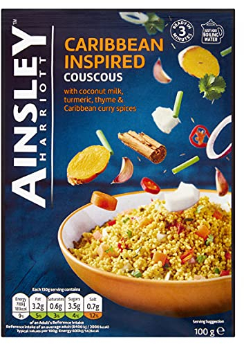 Ainsley Harriott Caribbean Couscous, 100 g, Pack of 12