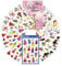 AVERY Zweckform 170 Sticker für Kinder mit Stickeralbum (Mädchen, Mitgebsel, Mitbringsel, Kindergeburtstag, Gastgeschenke, Stickerheft, Aufkleber) 59985