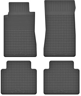 Gummimatten Automatten Gummifussmatten Gummi Fußmatten Satz für Mercedes C-Klasse W201 Bj. 1982-1993 EX-3