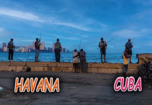 Küba Cuba Havana Souvenir Kühlschrankmagnet Reiseandenken Geschenkartikel