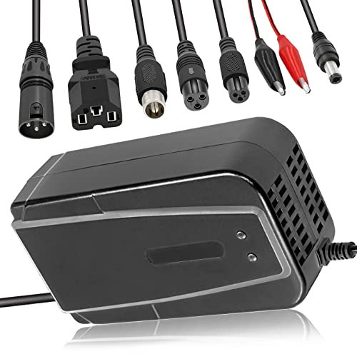 Tnvodejo 72V 3A Lead Acid Battery Charger for Electric Bicycle Scooter go-Kart ebike (Not for Li ion Batteries)