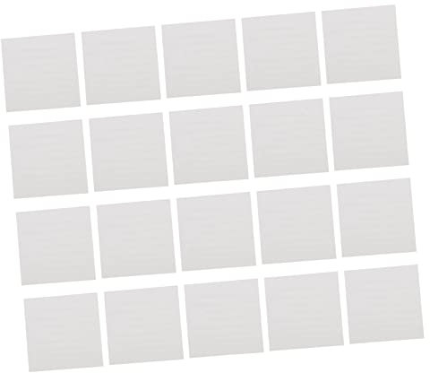 Toddmomy 20st Reparaturzuschuss Aufkleber Matratze Werkzeug Hotfix-Tool Reparatur Patch Selbstklebende Reparaturflicken Selbstklebender Reparaturflicken Wasserdicht TPU Klebeband Weiß
