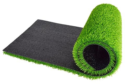 Réaliste Gazon Artificiel 2.5m X 3m 20 Mm Hauteur Des Poils Tapis Intérieur Extérieur Jardin Pelouse Paysage Synthétique Tapis De Gazon(Size:2.5x3m)