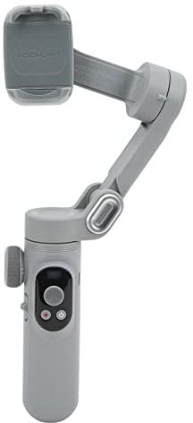 Aochuan Smart X Pro Stabilizzatore con Testa a Sfera Portatile a 3 Assi con Display Zoom Messa a Fuoco con Luce di Riempimento per Riprese Video Vlog per Smartphone