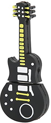 Yunseity Memoria USB, USB 2.0 con Forma de Guitarra Pen Drive Novedad, Unidad USB Portátil (64GB)
