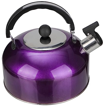 MILISTEN maceta tetera jarra de agua de vidrio hervidor de gas cámping pava cafetera ollas de agua jarra de bebida esmalte taza de café Botella de agua estufa calentador Púrpura