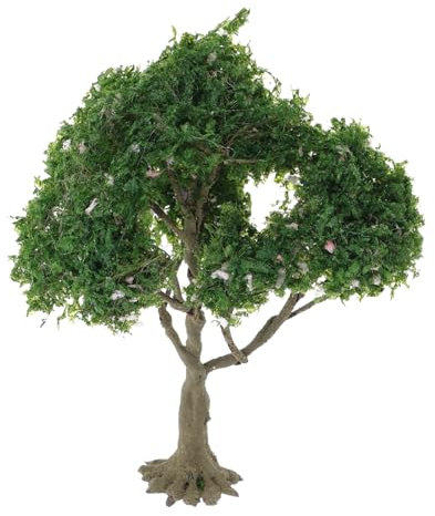 BEBEMOKO Modell Diorama Baum Miniatur Landschaft Bäume für Feengarten Mikrolandschaften Landschaft Sandtisch Modellbaum