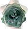 AMateschitz Künstliche Blumen Stoff Blumen Brosche Anstecknadel Kleidung Zubehör Simulation Blume Hochzeit Basteln Blumen Handgelenkblume für Party Valentinstag DIY Dekoration Dunkelgrün 26CM