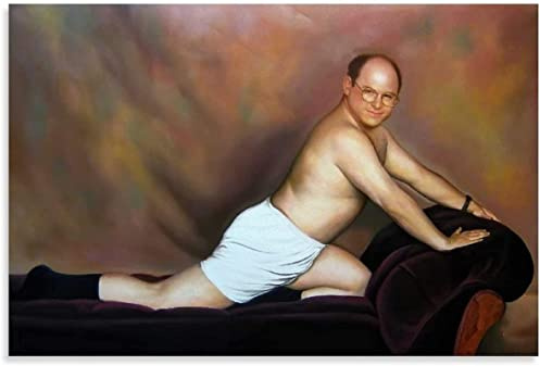 BBSYDH Poster und Drucke 30 * 50cm Senza Cornice Seinfeld George Costanza Senza tempo di seduzione Tela Arte da parete Soggiorno Poster Camera da letto Decorazione Pittura