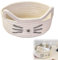 Cestini Portaoggetti Intrecciato in Corda di Cotone,Cesta Giochi Bambini,Cesta Porta Giochi,Cestini Portaoggetti Bambini,Cesto Portaoggetti Intrecciato,Cestino Portaoggetti per Cameretta (Bianco)