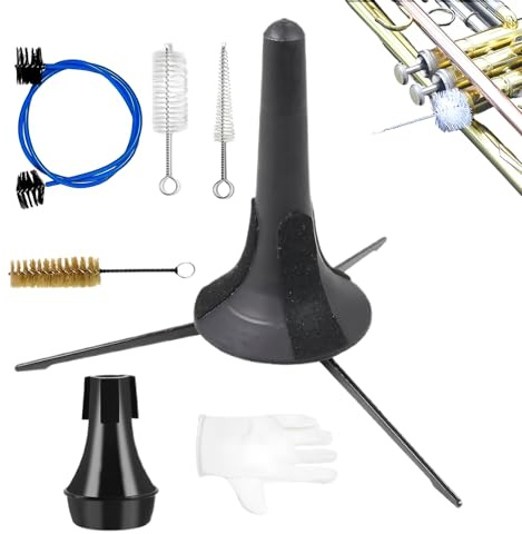 Trumpet Care Kit | Musical Instrument Restoration Tool - Brass Trumpet Instrument Cleaning Kit,for Professionals, Students, Beginners, Performers, Music Players