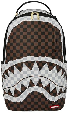 SPRAYGROUND Uomo Zaino Antistrappo Da 20 Litri, Cream/Brown, One Size