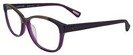 Lanvin Brillen VLN 662 M lila Streifen 0U55 Unisex - Erwachsene|